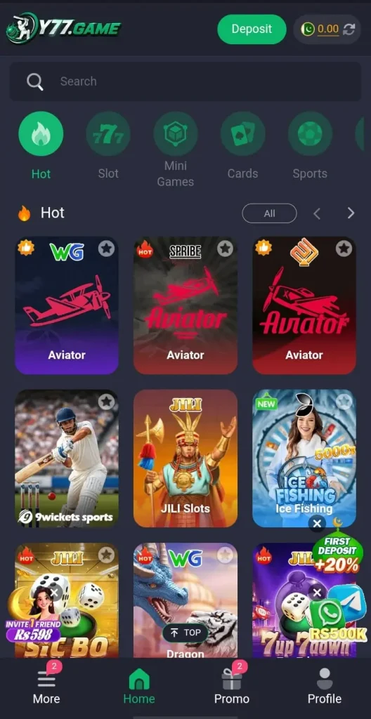 Y77 Game