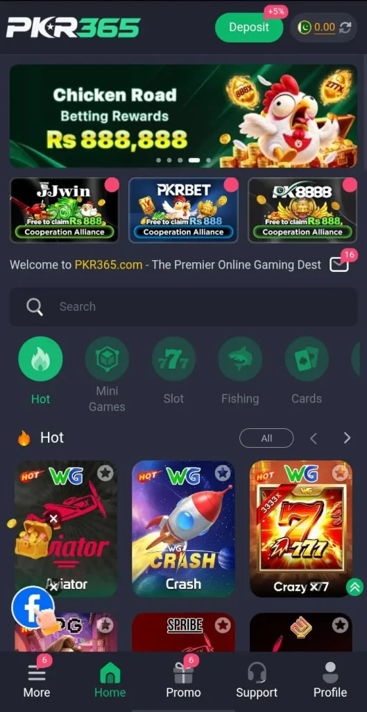 PKR 365 Game