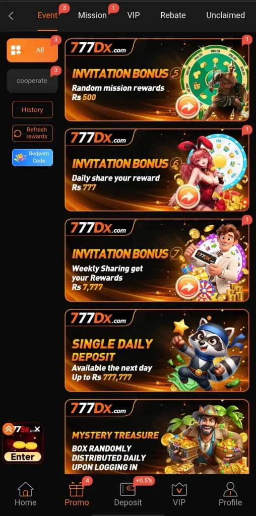 777DX Game